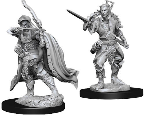 D&D Nolzur's Marvelous Unpainted Miniatures: Male Elf Rogue Miniatures WizKids   