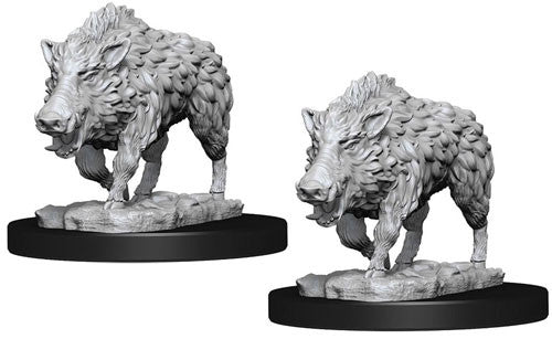WizKids Deep Cuts Unpainted Miniatures: Wild Boar Home page Other   