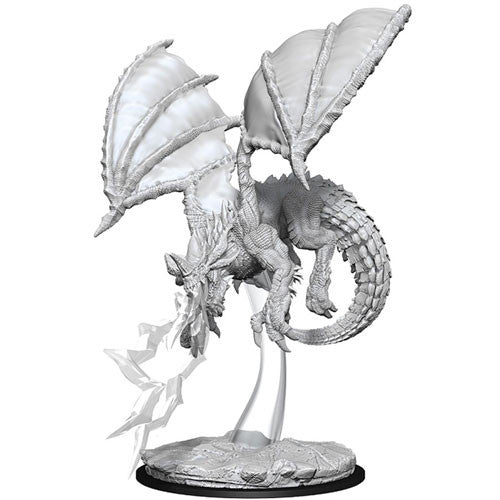 D&D Nolzur's Marvelous Unpainted Miniatures: Young Blue Dragon (73683) Miniatures WizKids   