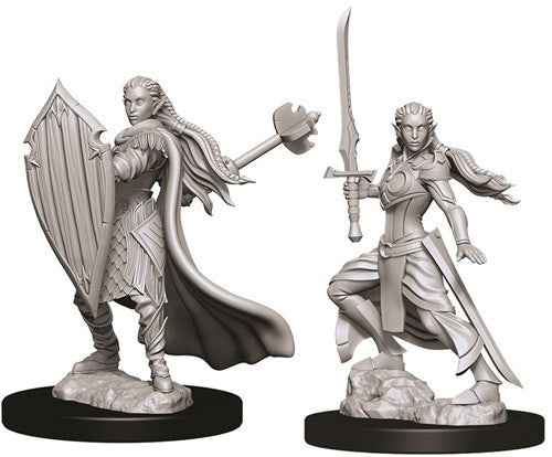 D&D Nolzur's Marvelous Unpainted Miniatures: Female Elf Paladin Miniatures WizKids