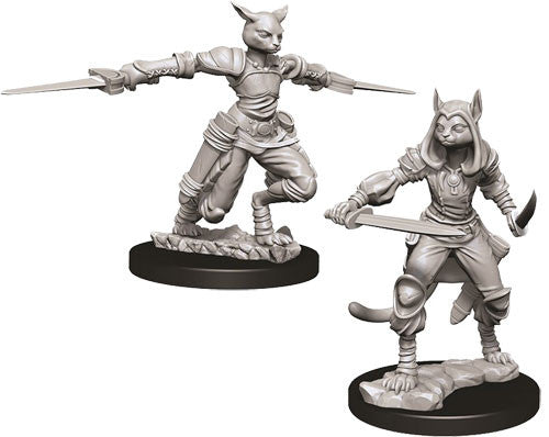 D&D Nolzur's Marvelous Unpainted Miniatures: Female Tabaxi Rogue Miniatures WizKids   