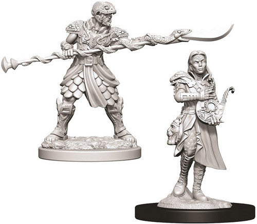 D&D Nolzur's Marvelous Unpainted Miniatures: Yuan-Ti Pureblood Adventurers Miniatures WizKids   
