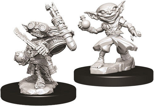 Pathfinder Deep Cuts Unpainted Miniatures: Male Goblin Alchemist Miniatures WizKids   