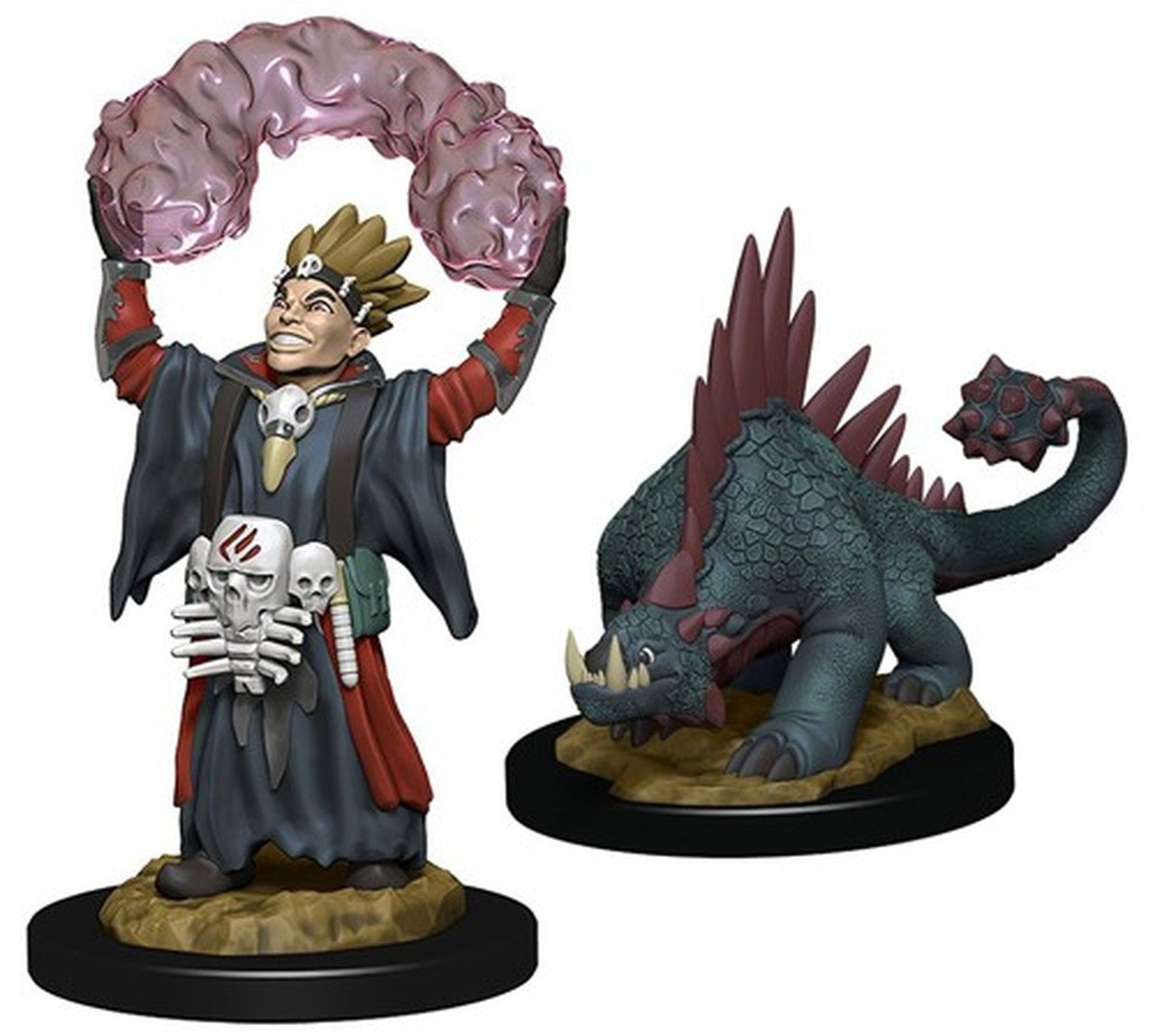 WizKids Wardlings: Boy Warlock & Lizard Miniatures WizKids   