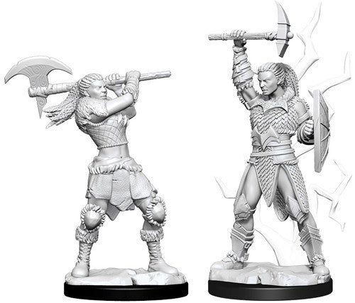 D&D Nolzur's Marvelous Unpainted Miniatures: Female Goliath Barbarian Miniatures WizKids   
