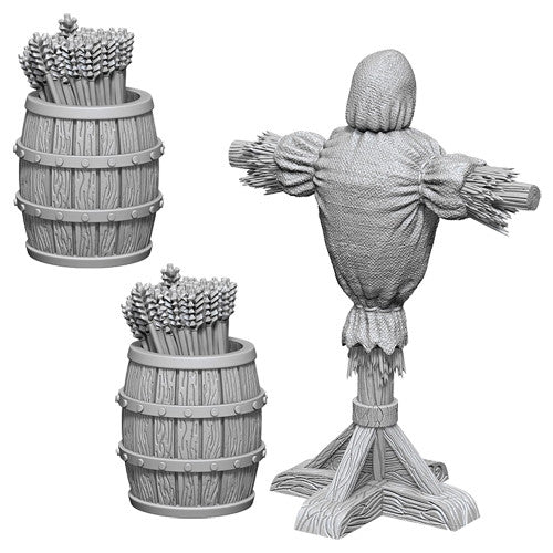 WizKids Deep Cuts Unpainted Miniatures: Archery Range Miniatures WizKids   