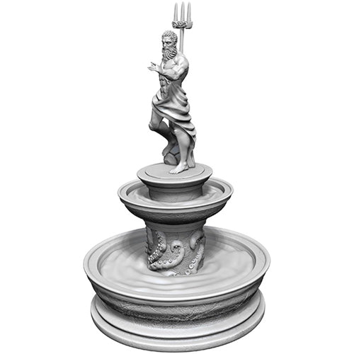 WizKids Deep Cuts Unpainted Miniatures: Fountain Miniatures WizKids   