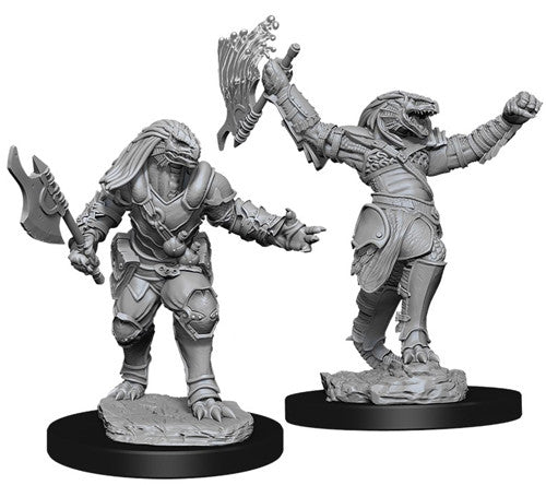 D&D Nolzur's Marvelous Unpainted Miniatures: Female Dragonborn Fighter Miniatures WizKids   