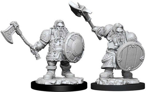 D&D Nolzur's Marvelous Unpainted Miniatures: Male Dwarf Fighter Miniatures WizKids   