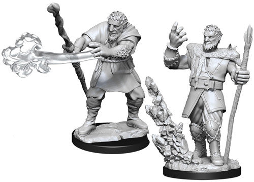 D&D Nolzur's Marvelous Unpainted Miniatures: Male Firbolg Druid Miniatures WizKids   