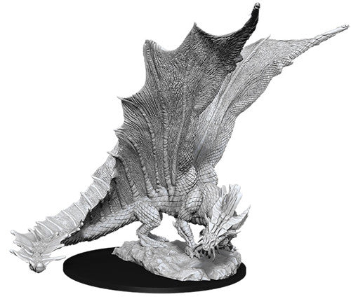 D&D Nolzur's Marvelous Unpainted Miniatures: Young Gold Dragon Miniatures WizKids   