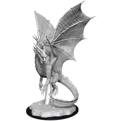 D&D Nolzur's Marvelous Unpainted Miniatures: Young Silver Dragon Home page Other   