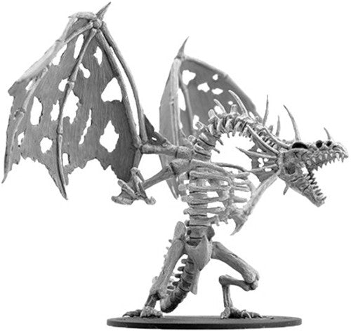 Pathfinder Deep Cuts Unpainted Miniatures: Gargantuan Skeletal Dragon Miniatures WizKids   