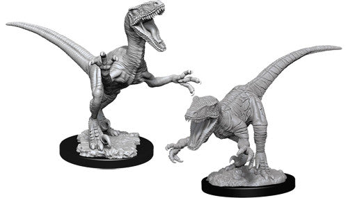 WizKids Deep Cuts Unpainted Miniatures: Raptors Miniatures WizKids   