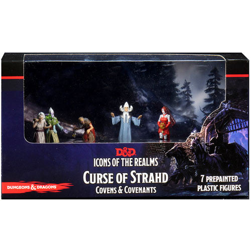 D&D Icons of the Realms Curse of Strahd Covens & Covenants Premium Miniatures Set Miniatures WizKids