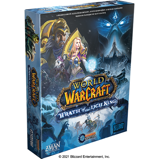 World of Warcraft: Wrath of the Lich King (A Pandemic System Board Game)  Asmodee   